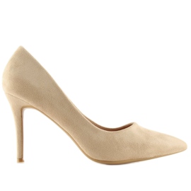 Pumps on a pin beige 66-26 Beige Pumps on a pin beige 66-26 Beige