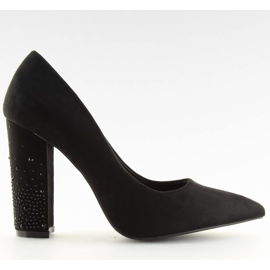 Pumps on the post black GH8288-8 Black