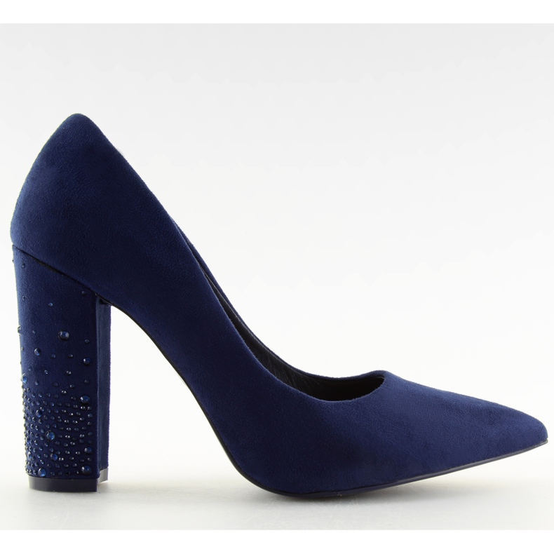Pumps on the post navy blue GH8288-8 Navy Pumps on the post navy blue GH8288-8 Navy