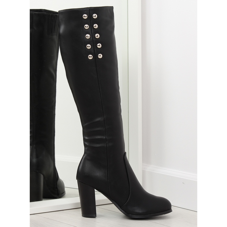 Black high heels 7330-PA Black