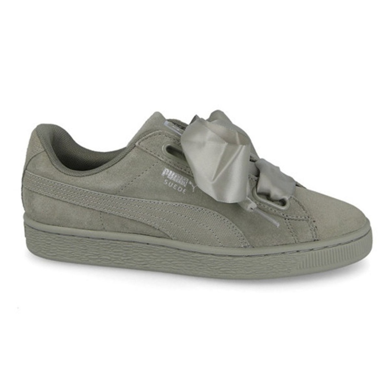 Puma Suede Heart Pebble W 365210 02 green