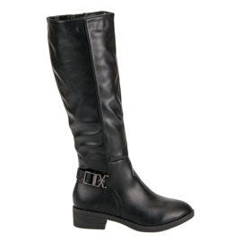 Super Me Classic Knee-High Boots black