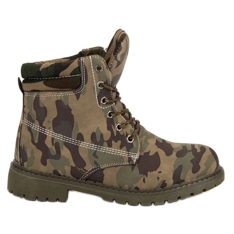 Queentina Moro Trappers green