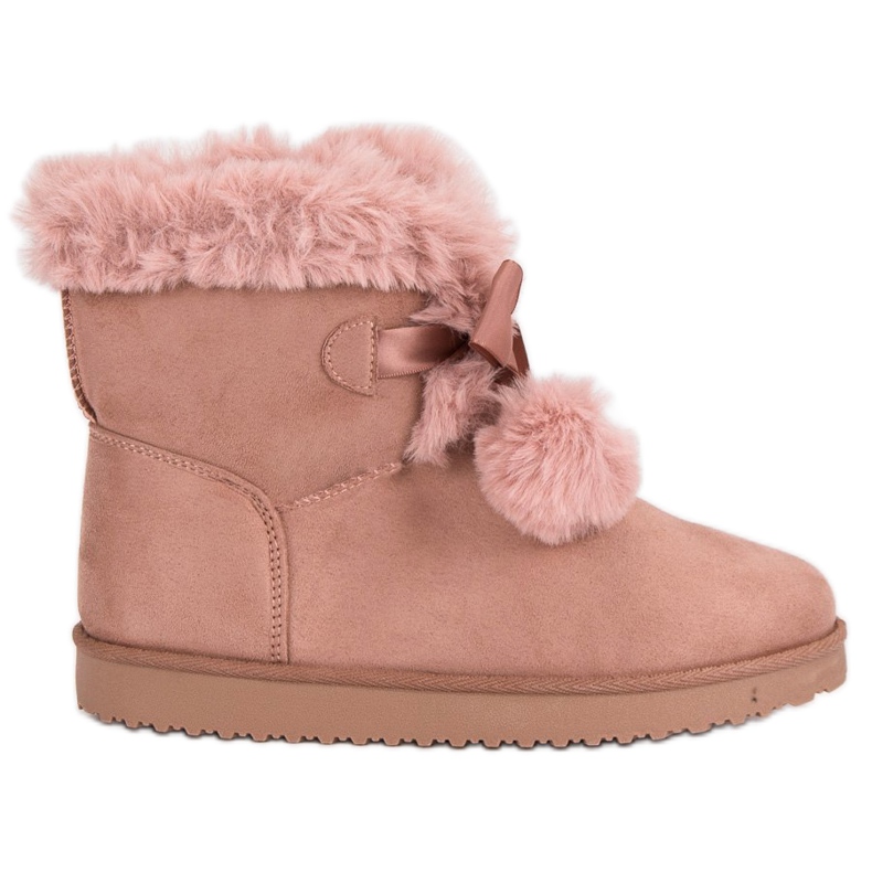 Fashionable Powder Mukluki pink