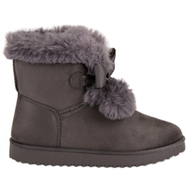 Fashionable Gray Mukluki grey