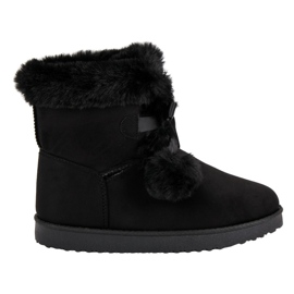 Fashionable Black Mukluki Fashionable Black Mukluki