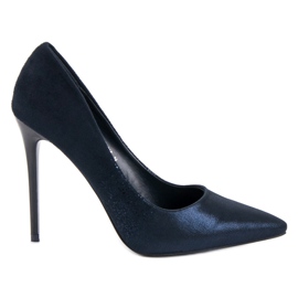 Small Swan Sexy high heels blue