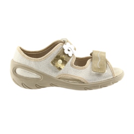 Befado children's shoes pu sandals 065X121 yellow Befado children's shoes pu sandals 065X121 yellow