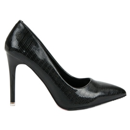 Lacquered Black Pins