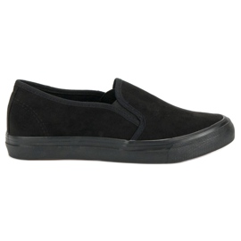 Sport Suede Slipons black Sport Suede Slipons black