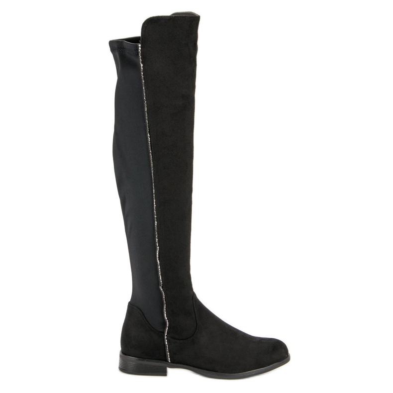 Bestelle Flat Heel Boots black