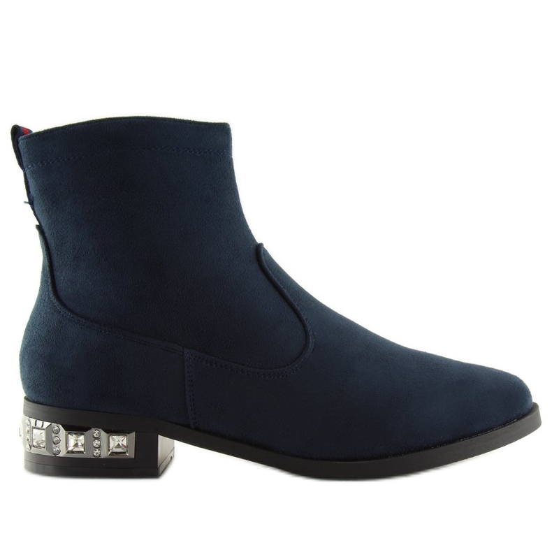 Navy blue boots for women 168-176 Blue