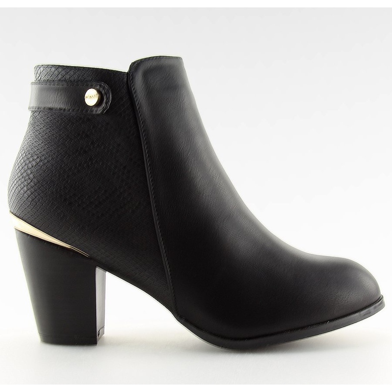 Ankle boots black F167 Black
