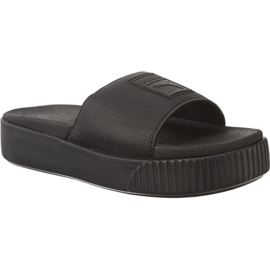 Platform Slide Wns PUMA Black PUMA Black Platform Slide Wns PUMA Black PUMA Black