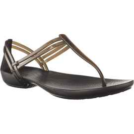 Crocs Isabella T Strap Black