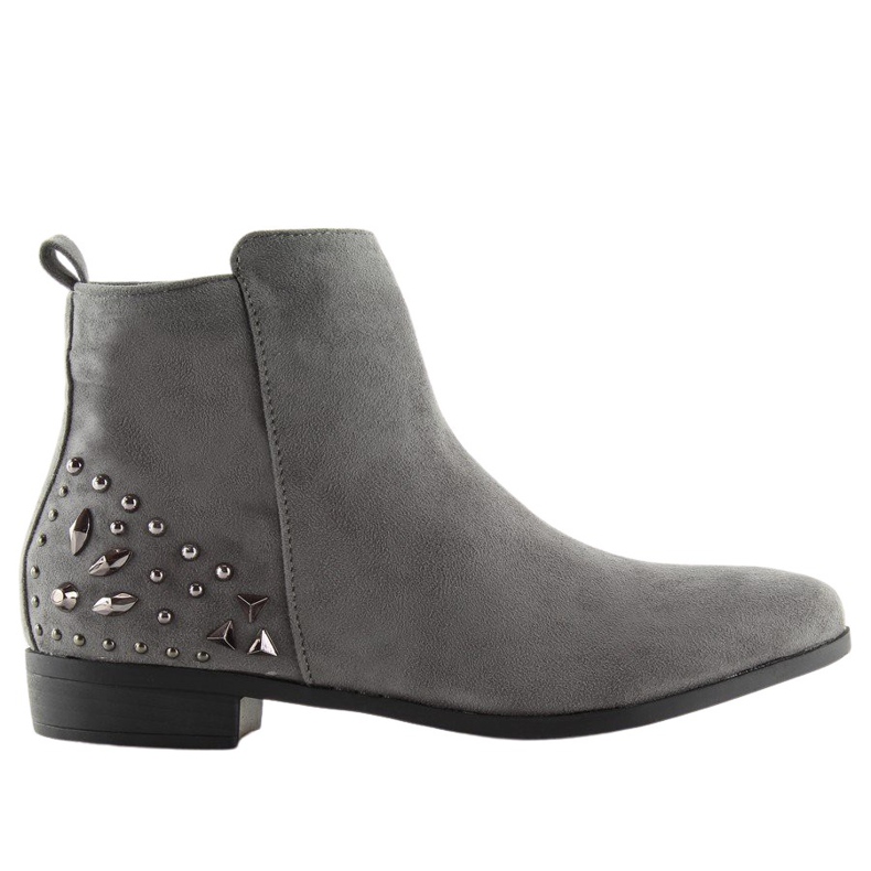 Gray Jodhpur boots MB188-112 Gray grey