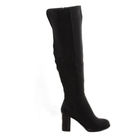 Black high heels 9206 Black