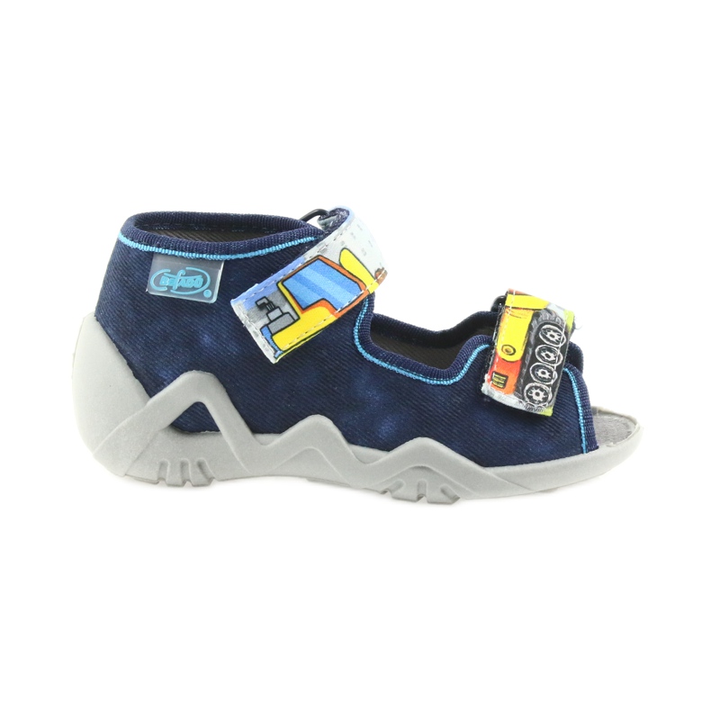 Befado children's shoes 250P077 navy blue multicolored Befado children's shoes 250P077 navy blue multicolored