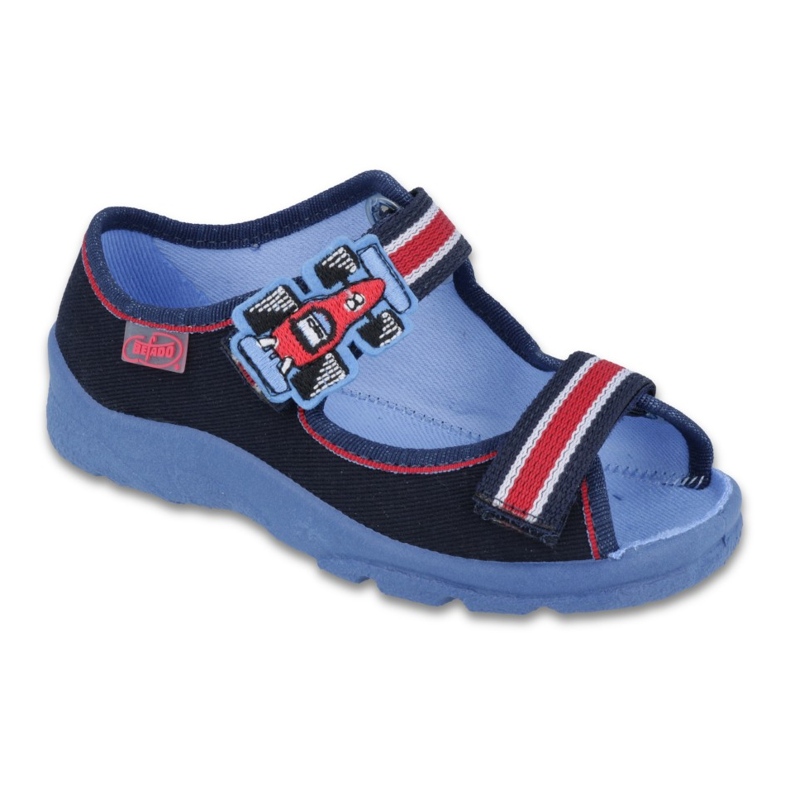 Befado children's sandals 969x128 navy blue