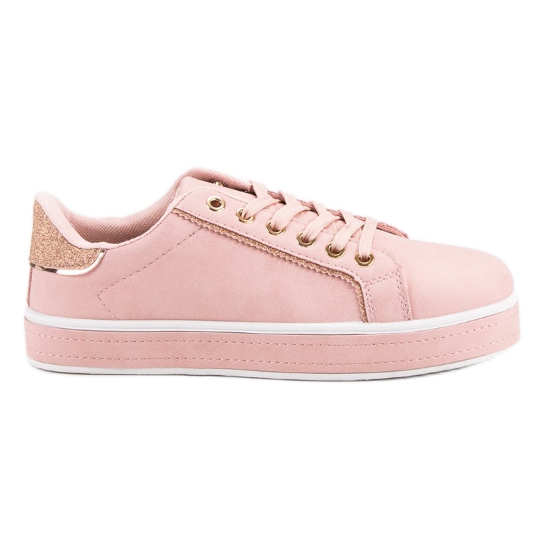 Comfortable Sports Shoes yellow pink