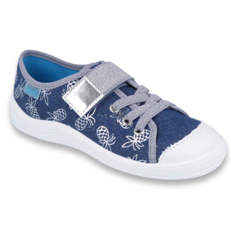 Befado children's shoes 251Y125 blue grey