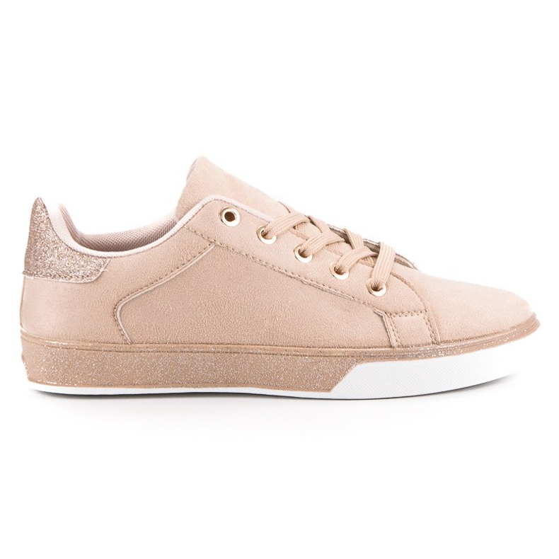 Anesia Paris Powder Sneakers With Glitter pink