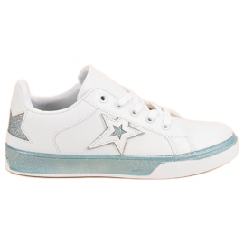 Women's sports shoes white blue Women's sports shoes white blue