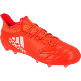 Adidas X16.1 Fg M Leather S81966 football boots multicolored red