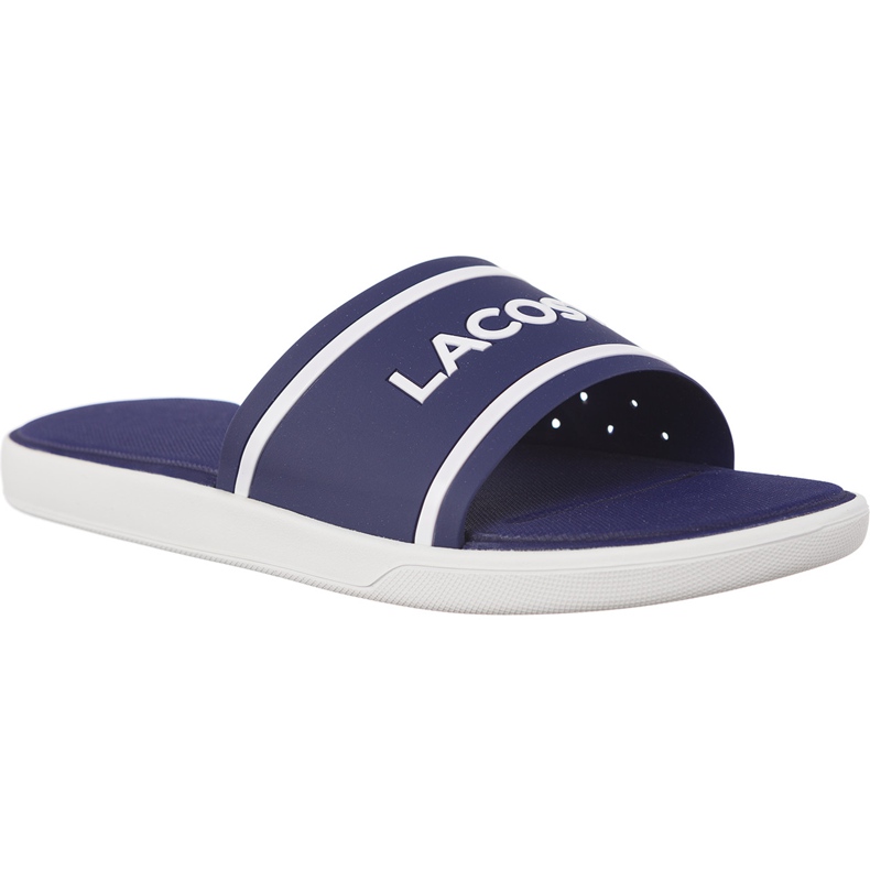 Lacoste L 30 Slide 118 1 Caw 2B9 Purple navy blue