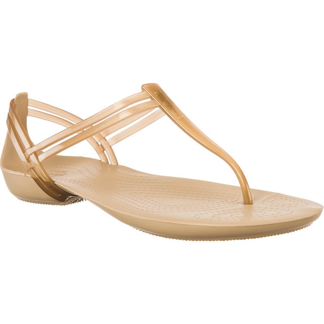 Crocs Isabella T Strap Bronze brown