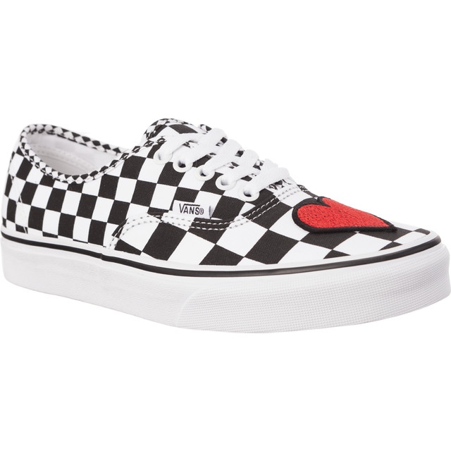 Vans Authentic Q9B Red Heart white black
