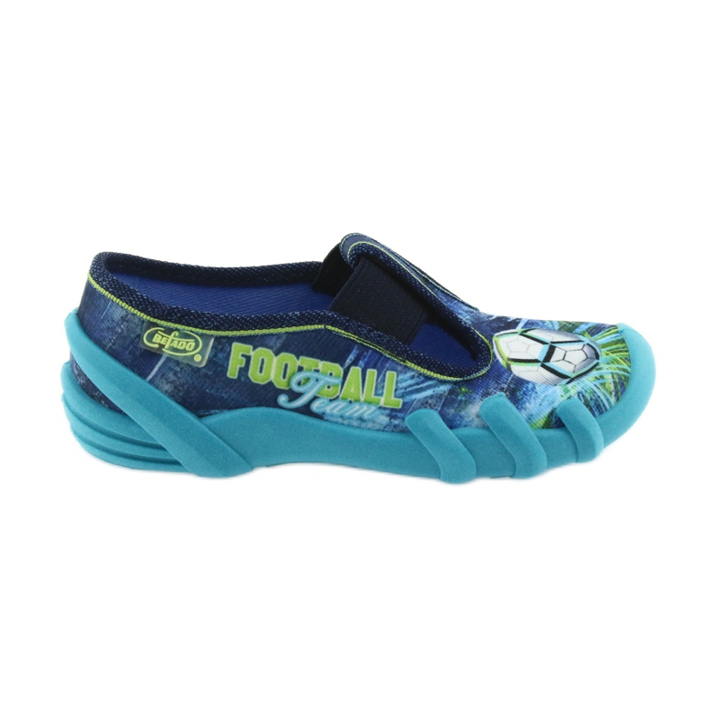 Befado children's shoes slippers 290X180 blue green navy blue