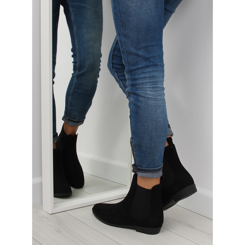 Black Wellies for women black Jodhpur boots D61 Black II-GAT Black Wellies for women black Jodhpur boots D61 Black II-GAT