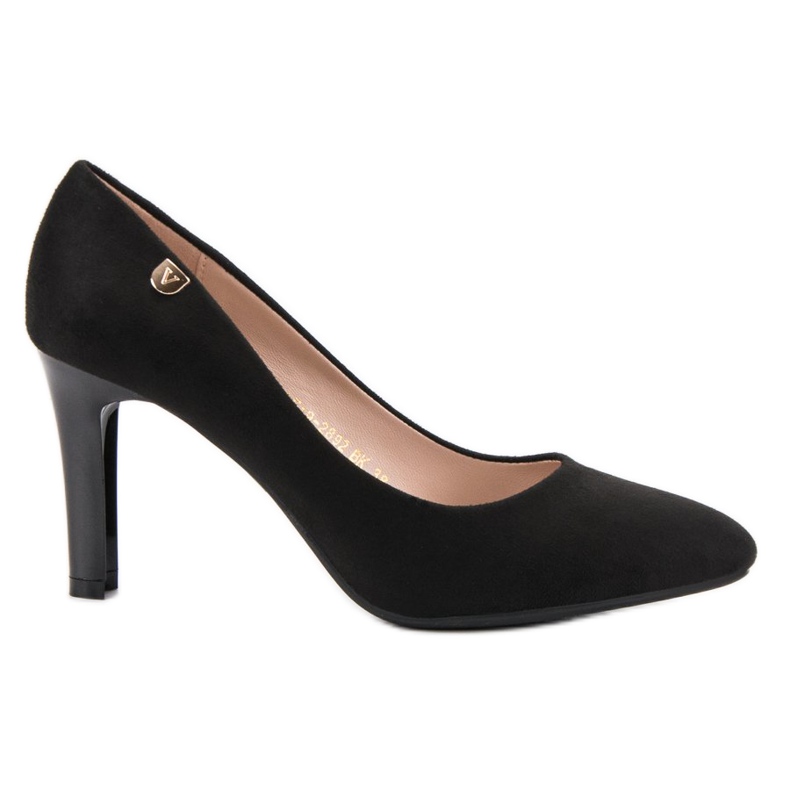 VINCEZA suede heels black VINCEZA suede heels black