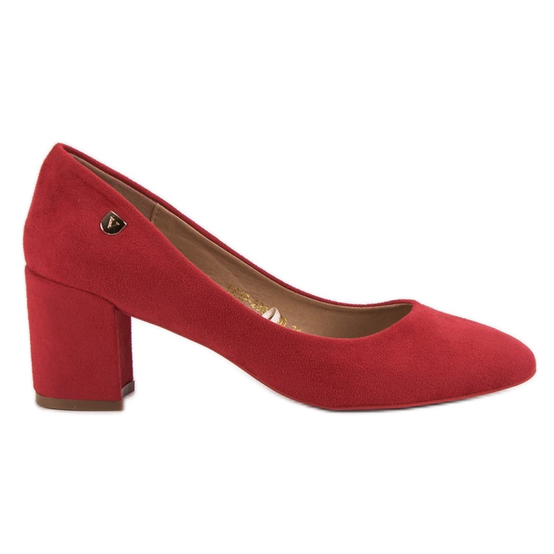 Classic VINCEZA pumps red