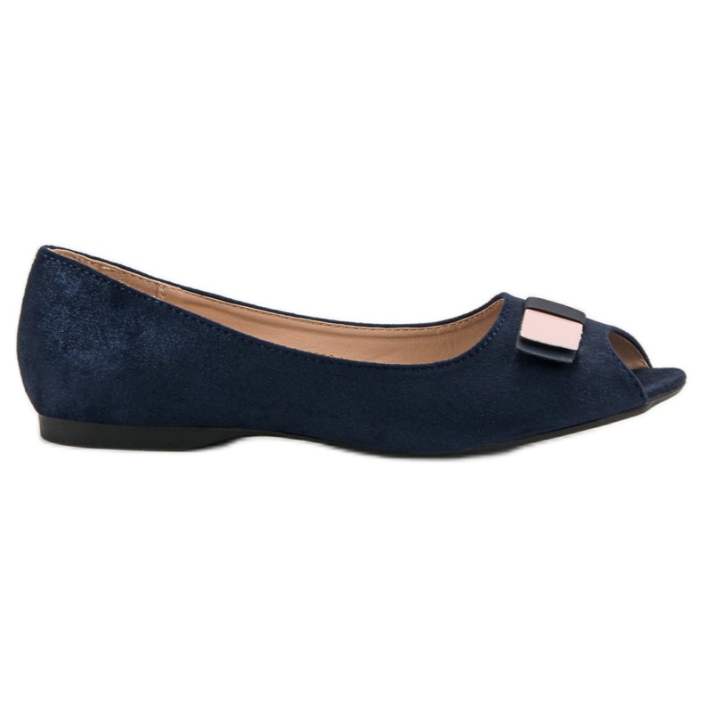 Open Toe Vinceza ballerinas blue
