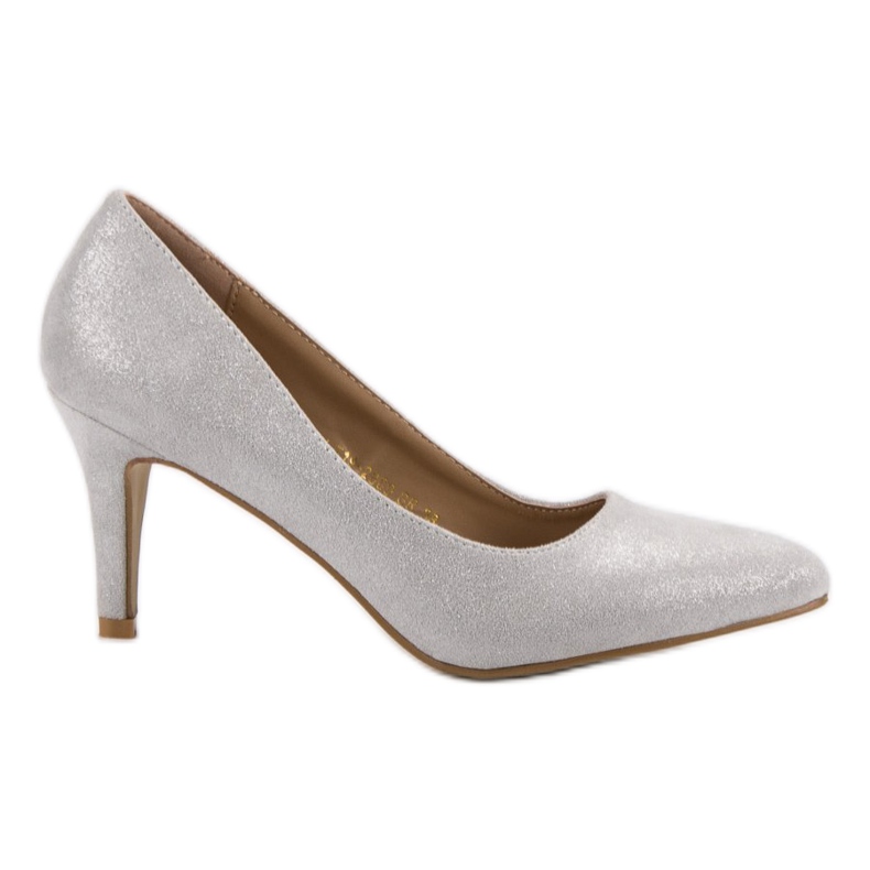 Vinceza Glitter pumps grey