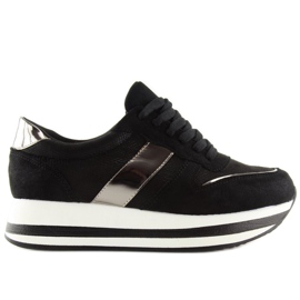 Black 99-11 Black high-soled shoes Black 99-11 Black high-soled shoes