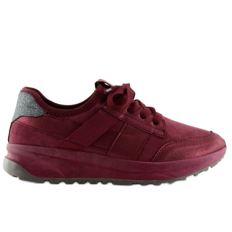 X-9733 Wine Red claret sports shoes