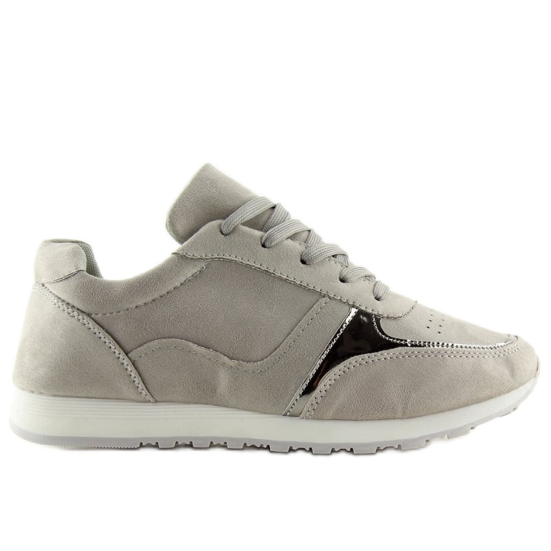 Gray sports shoes LR88082 Gray grey