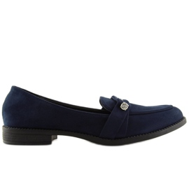 Women's loafers navy blue 3117 Blue Women's loafers navy blue 3117 Blue