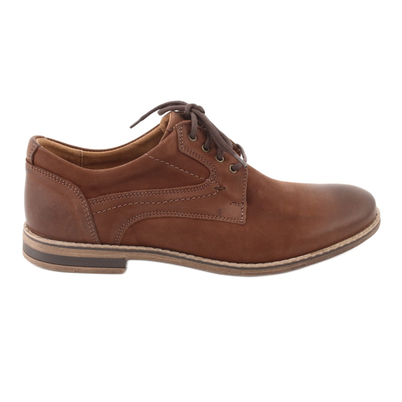 Riko low-cut men's shoes 831 brown