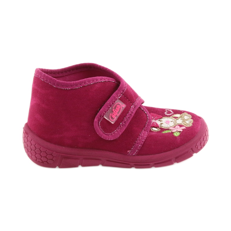 Befado pink children's shoes slippers 529P026
