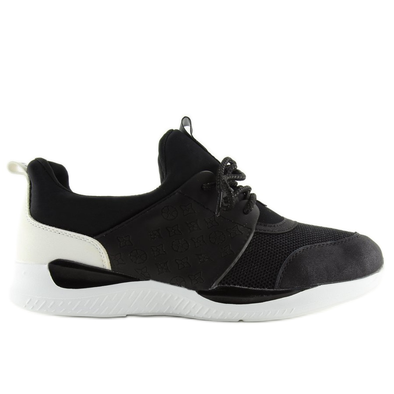 BY-069 Black ultra light black sports shoes