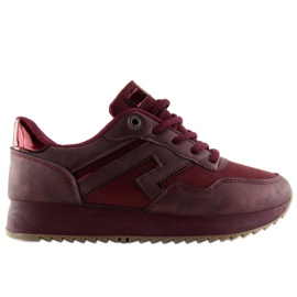 KB-091 Wine Red claret sports shoes
