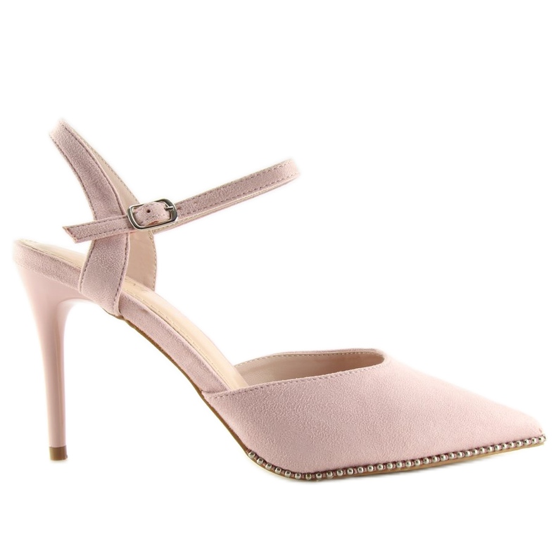 Pink sandals on a pin J1126-1 Pink