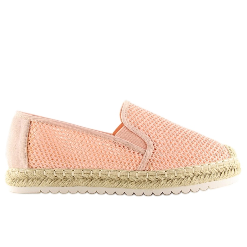 Pink women's espadrilles 6602 Pink