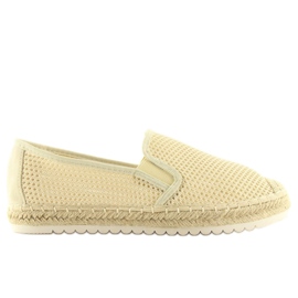 Beige espadrilles for women 6602 Beige