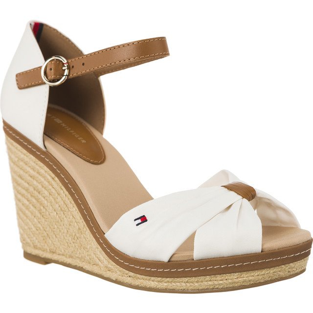 Tommy Hilfiger Iconic Elena Sandals 121 Whisper White brown