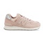New Balance Wl574ops Sateen Tab Oyster Pink With Metallic Silver multicolored grey